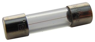 SCHURTER 0034.1519 Fuse, Cartridge, Fast Acting, 2 A, 250 V, 5mm x 20mm, 0.2" x 0.79", FSF