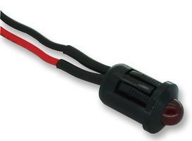 CML INNOVATIVE TECHNOLOGIES 1980010050500 LED INDICATOR, 8MM, FL RED