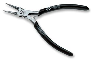 CK TOOLS T3771 Pliers, 120mm Length, Sensoplus ESD Round Nose, Induction Hardened Blades
