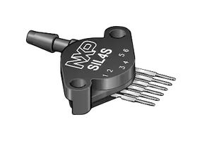STMICROELECTRONICS MPX5050GP Pressure Sensor, Gauge, 0 kPa, 50 kPa, 4.75 V, 5.25 V, SIP