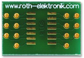 ROTH ELEKTRONIK RE932-03 Adaptor, SMD, Epoxy Glass Composite, 1.5mm, 13.5mm x 20.5mm
