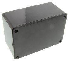 HAMMOND 1591TSBK Plastic Enclosure, Multipurpose, Plastic, 59 mm, 80 mm, 120 mm, IP54