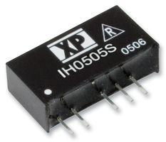 XP POWER IH0524S-H Isolated Through Hole DC/DC Converter, ITE, SIP, 1:1, 2 W, 2 Output, 24 V