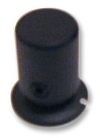 MULTICOMP KB00010 KNOB, AL, 16MM, BLACK, 3.2MM SHAFT