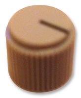 MULTICOMP CP-AE18-5-T18 Knob, Round Shaft, 6 mm, Plastic, Round with Top Indicator Line, 18 mm