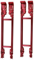 NVENT SCHROFF 64560-074 Guide Rail, Red, 160mm, Plug-in Units & Modules, RatiopacPRO, EuropacPRO, CompacPRO and PropacPRO