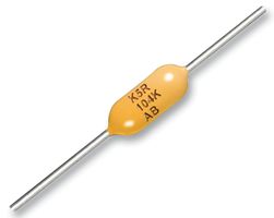 KEMET C410C104M5U5TA Multilayer Ceramic Capacitor, 0.1 µF, 50 V, ± 20%, Axial Leaded, Z5U