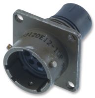 ITT CANNON KPT00F22-55S Circular Connector, KPT Series, MIL-DTL-26482 Series I, Wall Mount Receptacle, 55 Contacts