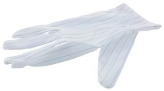 MULTICOMP PRO 109-0028 Glove, ESD, White, Polyester, Size S, Full