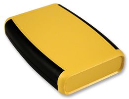 HAMMOND 1553BYLBK Plastic Enclosure, Handheld, ABS, 117 mm, 79 mm, 24 mm