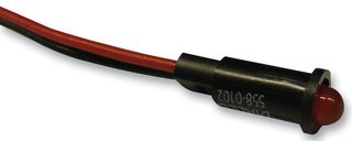 DIALIGHT 558-0102-007F LED INDICATOR, RED