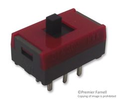 NKK SWITCHES SS22SDP2 Slide Switch, DPDT, On-None-On, Through Hole, SS Series, 100 mA