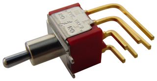 MULTICOMP PRO 1MD3T2B4M7RE Toggle Switch, On-Off-On, DPDT, Non Illuminated, 1M, Through Hole, 100 mA