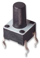 TE CONNECTIVITY - ALCOSWITCH FSM8JH Tactile Switch, FSM Series, Top Actuated, Through Hole, Round Button, 160 gf, 50mA at 24VDC