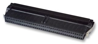 TE CONNECTIVITY - AMP 3-111196-3. IDC Connector, IDC Receptacle, Female, 1.27 mm, 2 Row, 80 Contacts, Cable Mount