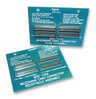 AMP - TE CONNECTIVITY 5120524-1 Mezzanine Connector, Receptacle, 1 mm, 2 Rows, 64 Contacts, Surface Mount, Phosphor Bronze