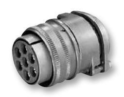 ITT CANNON MS3106R20-4S Circular Connector, MIL-DTL-5015 Series, MS3106 Series, Straight Plug, 4 Contacts, Solder Socket