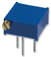 BOURNS 3266P-1-103LF Trimmer, Multi Turn, Cermet, Side Adjust, 10 kohm, Through Hole, 12 Turns