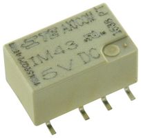AXICOM - TE CONNECTIVITY IM43GR Signal Relay, 5 VDC, DPDT, 2 A, IM Series, Surface Mount, Latching Single Coil