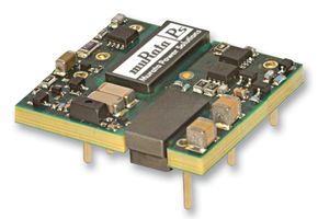 MURATA POWER SOLUTIONS UEI15-050-Q48N-C Isolated Through Hole DC/DC Converter, 4:1 Input, 4:1, 15 W, 1 Output, 5 V