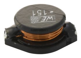 WURTH ELEKTRONIK 74458003 Power Inductor (SMD), 3.3 µH, 6.2 A, Unshielded, 15.8 A, WE-PD4 Series
