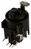 NEUTRIK NCJ6FA-H XLR Connector, Combo XLR+1/4" Jack, 6 Contacts, Socket, PCB Mount, Gold Plated Contacts, Metal Body