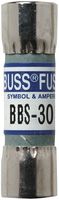 EATON BUSSMANN BBS-3 Fuse, Industrial / Power, BBS, 3 A, 600 VAC, 10mm x 35mm, 13/32" x 1-3/8"