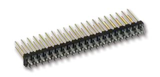 EPT 972-54009-21 Pin Header, Board-to-Board, 2.54 mm, 2 Rows, 108 Contacts, Through Hole Straight, VarPol