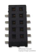 SAMTEC CLP-105-02-L-D PCB Receptacle, Board-to-Board, 1.27 mm, 2 Rows, 10 Contacts, Surface Mount, CLP