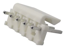 MOLEX 26-60-4050 Pin Header, Vertical, Wire-to-Board, 3.96 mm, 1 Rows, 5 Contacts, Through Hole Straight