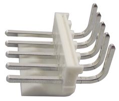 MOLEX 26-60-5070 Pin Header, Wire-to-Board, 3.96 mm, 1 Rows, 7 Contacts, Through Hole Right Angle