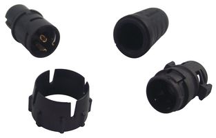 SWITCHCRAFT/CONXALL EN3C3FX Circular Connector, Sealed Circular Connector, EN3 Series, Cable Mount Plug, 3 Contacts