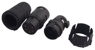 SWITCHCRAFT/CONXALL EN3C5FX Circular Connector, Sealed Circular Connector, EN3 Series, Cable Mount Plug, 5 Contacts