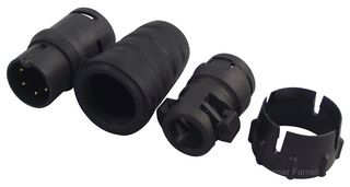 SWITCHCRAFT/CONXALL EN3C5MX Circular Connector, Sealed Circular Connector, EN3 Series, Cable Mount Plug, 5 Contacts