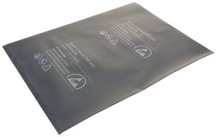 MULTICOMP PRO 006-0013F Antistatic Bag, Conductive, Heat Seal, 152.4mm W x 254mm L