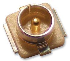 HIROSE / HRS U.FL-R-SMT-1(10) RF / Coaxial Connector, U.FL Coaxial, Straight Jack, Surface Mount Vertical, 50 ohm, Brass