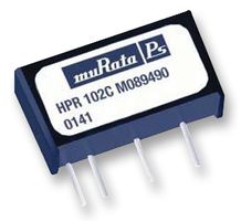 MURATA POWER SOLUTIONS HPR105C Isolated Through Hole DC/DC Converter, ITE, SIP, 1:1, 750 mW, 2 Output, 15 V