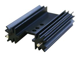 WAKEFIELD THERMAL 637-15ABEP Heat Sink, For Board Level Power Semiconductor, 11 °C/W, TO-220, 34.9 mm, 38.1 mm, 12.7 mm