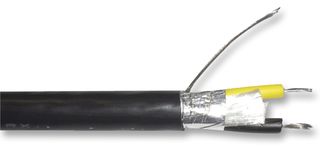 BELDEN 9182NH.00305 Twinaxial Cable, Datalene® Insulated, 22 AWG, Black, 1000 ft, 304.8 m