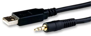 FTDI TTL-232R-5V-AJ Cable, USB to TTL, Serial Converter, Audio Jack, 1.8m