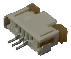 MOLEX 52207-0360 FFC / FPC Board Connector, 1 mm, 3 Contacts, Easy-On 52207 Series, Solder, Top, 1 Row