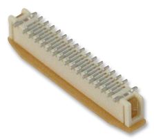 MOLEX 52559-3052 FFC / FPC Board Connector, 0.5 mm, 30 Contacts, Easy-On 52559 Series, Solder, 1 Row