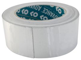 ADVANCE TAPES AT502 SILVER 45M X 50MM Tape, Foil Shielding, Aluminium Foil, 50 mm x 45 m