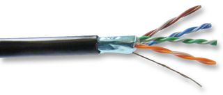 BELDEN 7921A 0101000 Networking Cable, DataTuff®, Screened, Cat5e, 24 AWG, 1000 ft, 304.8 m