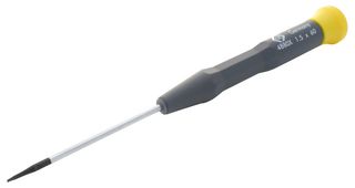 CK TOOLS T4880X 15 Screwdriver, Slotted, Electronic, 60 mm Blade, 1.5 mm Tip, 157 mm Overall