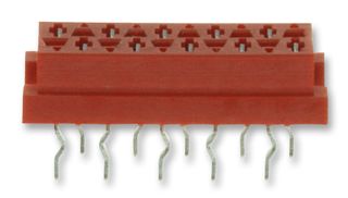 AMP - TE CONNECTIVITY 1-215079-0 PCB Receptacle, Board-to-Board, 1.27 mm, 2 Rows, 10 Contacts, Through Hole Mount, Micro-MaTch