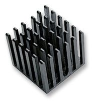 BOYD 374124B00032G Heat Sink, Square, PCB, For Ball Grid Arrays, 23.4 °C/W, BGA, 23 mm, 18 mm, 23 mm