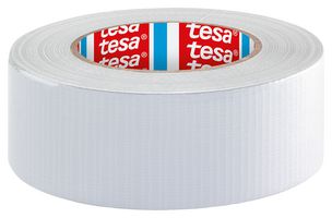 TESA 04662-00086-00 Duct Tape, PE (Polyethylene) Cloth, Silver, 48 mm x 50 m