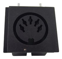 MULTICOMP PRO PSG03463 DIN Audio / Video Connector, 5 Contacts, Jack, PCB Mount, Solder, Silver Plated Contacts