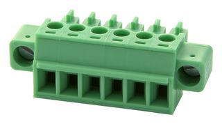 PHOENIX CONTACT 1827745 Pluggable Terminal Block, 3.81 mm, 6 Ways, 28 AWG, 16 AWG, 1.5 mm², Screw